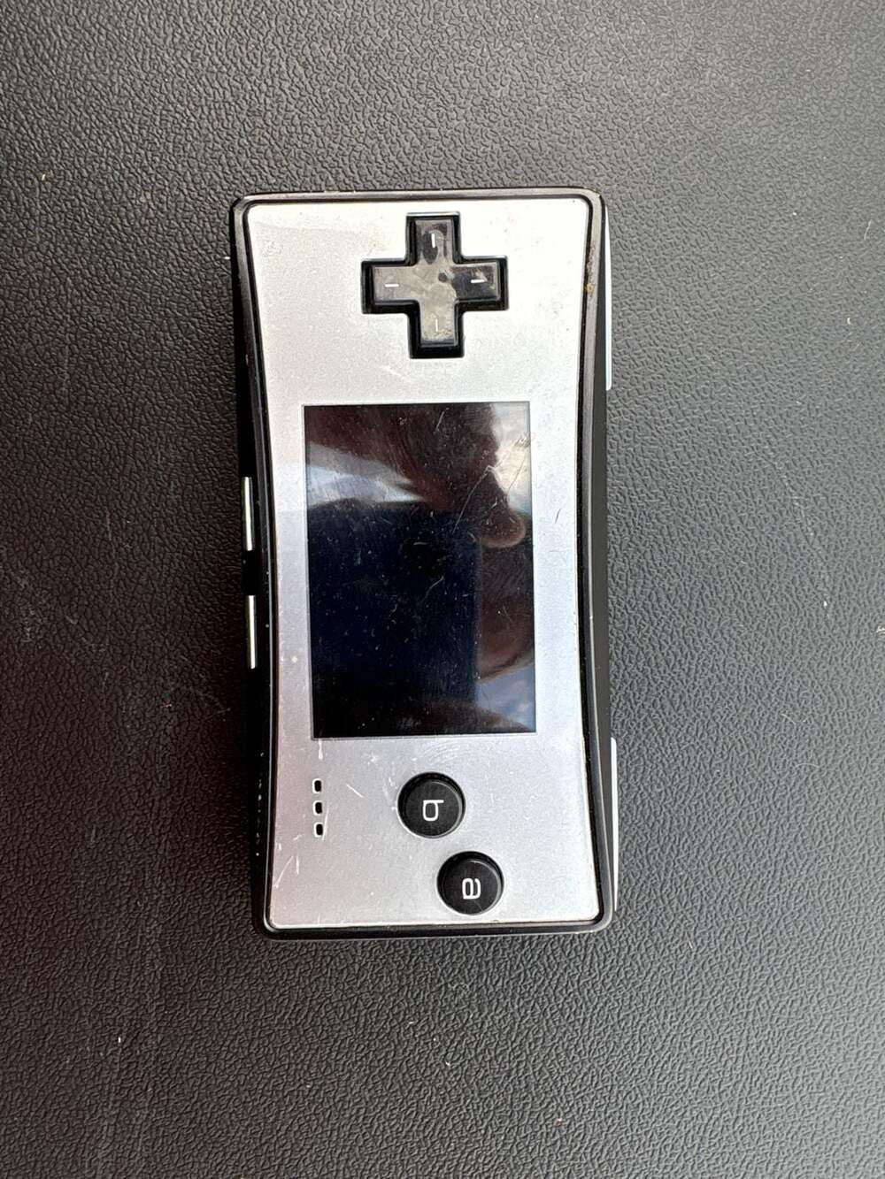 Nintendo Game Boy Micro Black OXY-001 Console with Namco Museum GBA Game